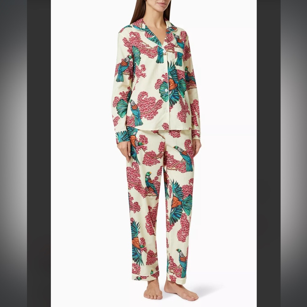 Desmond & Dempsey Floral PJ Set